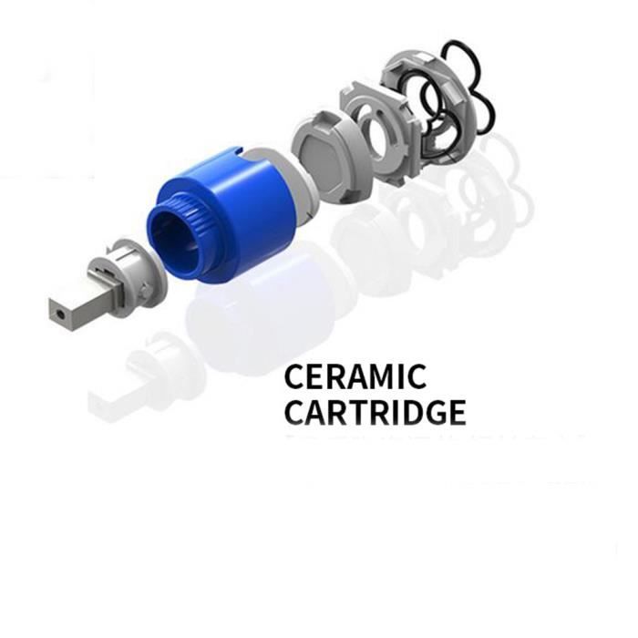 Robinet Cuisine mitigeur avec douchette Extractible en Silicone Noir Rabattable 360°pour evier brosse le bronze noir a Bras