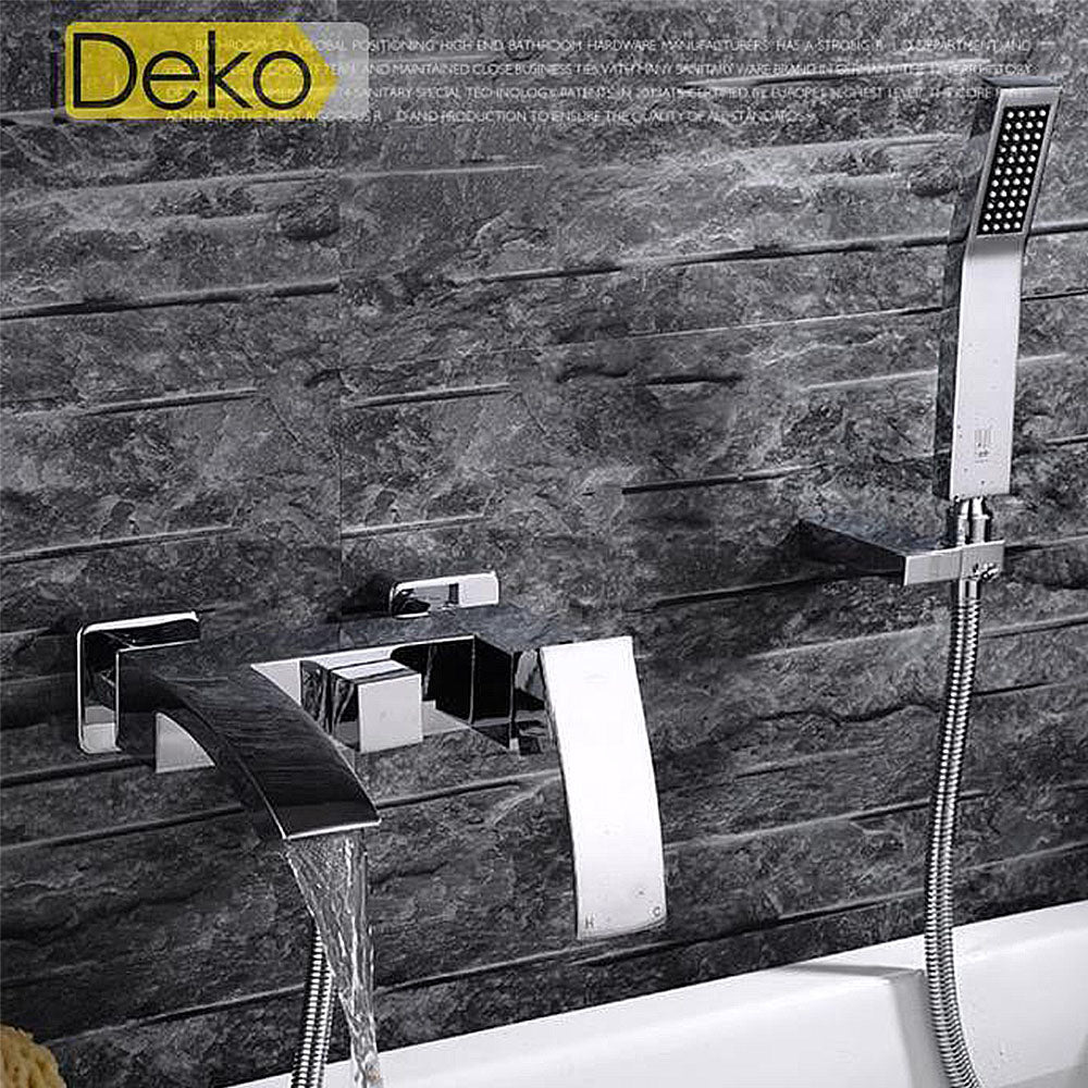 Robinet de douche Mitigeur baignoire avec pommeau de douche salle de bains Lavabo Style nouveaute Haut de gamme S-Z18