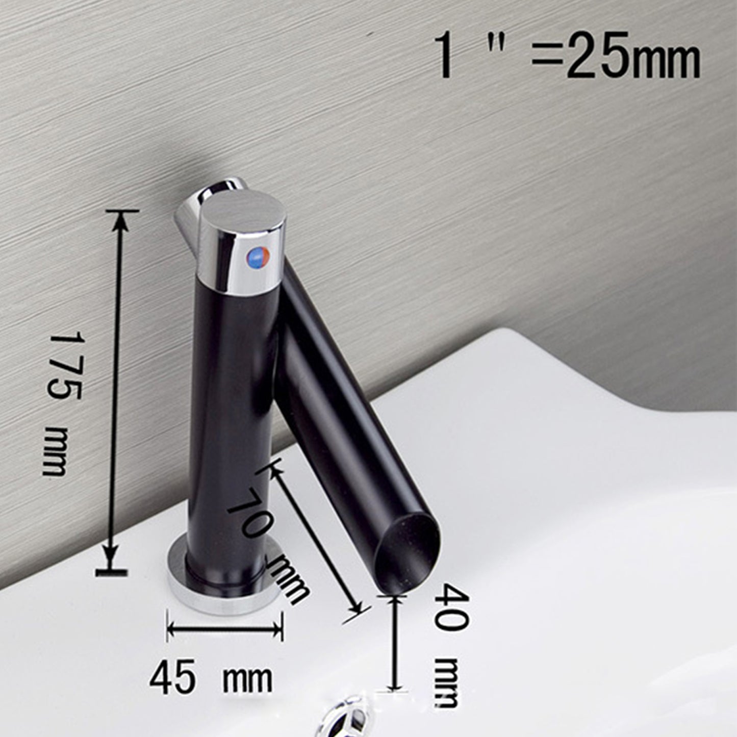 Robinet de salle de bain melangeur sdb robinet Robinet d'Evier Lavabo parfait jet