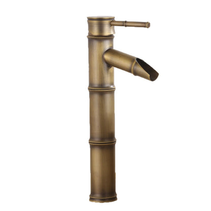 Robinet de salle de bain Mitigeur lavabo en Laiton rotation mode Japonais Bambou