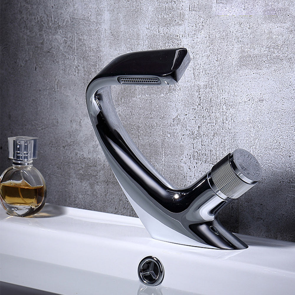 Robinet de salle de bain Mono cascade lavabo mitigeur Nouveau collection en laiton chrom cartouche ceramique
